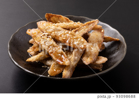 ごぼうの甘辛揚げ 93098688