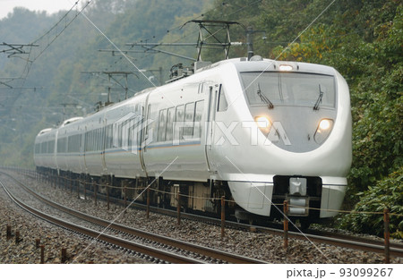 北陸本線　津幡ー倶利伽羅　JR西日本　683系　S12+S29編成（金沢）　しらさぎ 93099267