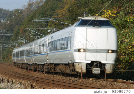 北陸本線　津幡ー倶利伽羅　JR西日本　683系　T24編成（金沢）　サンダーバード 93099270