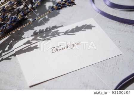 メッセージカード Thank you メッセージカード Thank you 93100204