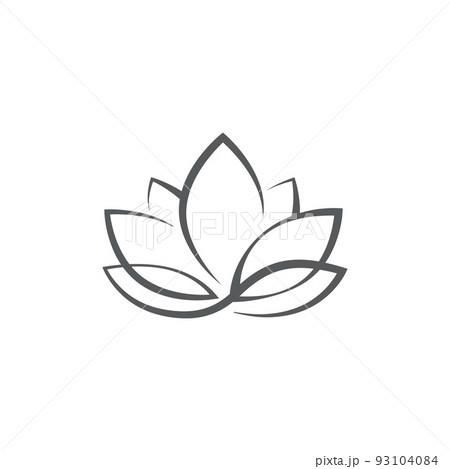 lotus logo templates. lotus Vector 93104084