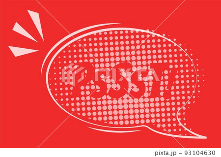 Psst word Comic speech bubble Text sound effects Psst word Comic speech bubble Text sound effects 93104630