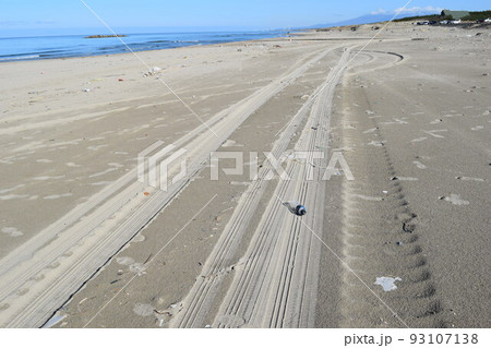 砂浜のわだち 93107138