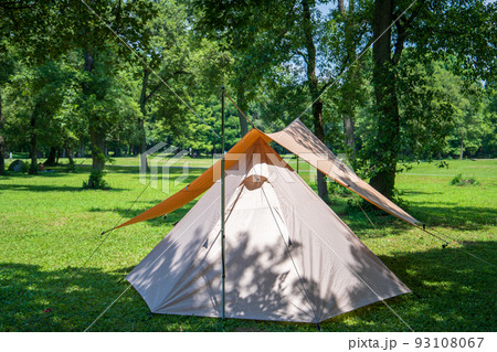 小川張り テント設営方法 小川張り テント設営方法 93108067