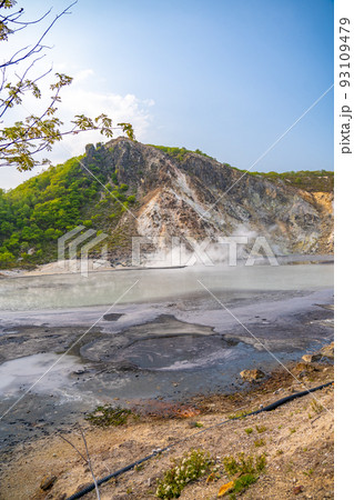 登別地獄谷　大湯沼（北海道登別市） 93109479