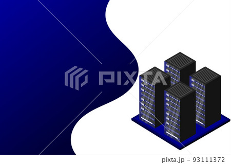 Mainframe, powered server, high technology concept, data center, cloud data storage Mainframe, powered server, high technology concept, data center, cloud data storage 93111372