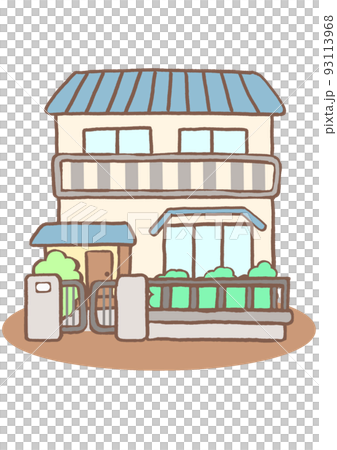 昭和獨立屋手繪插圖 昭和獨立屋手繪插圖 93113968