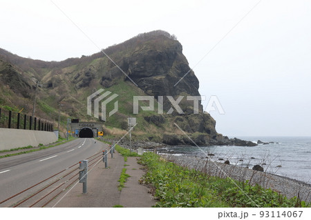 北海道 せたな 国道229号線 虻羅トンネル 北海道 せたな 国道229号線 虻羅トンネル 93114067