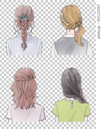 Anime Hairstyle Images – Browse 18,186 Stock Photos, Vectors, and Video