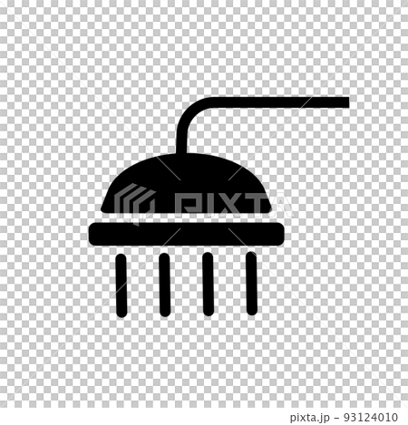Hotel shower icon. sprinkler. vector. 93124010