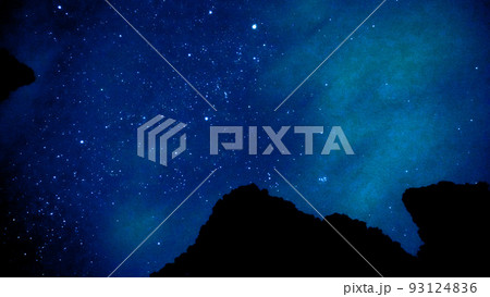 福岡県八女市の星野村で撮影した夜空 福岡県八女市の星野村で撮影した夜空 93124836