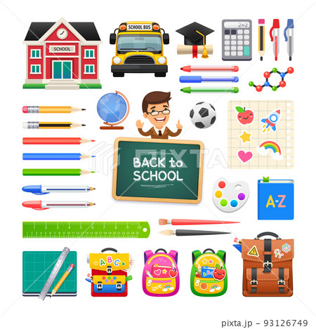 Back to School Icons Collection Back to School Icons Collection 93126749
