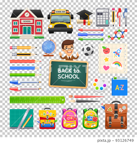 Back to School Icons Collection Back to School Icons Collection 93126749