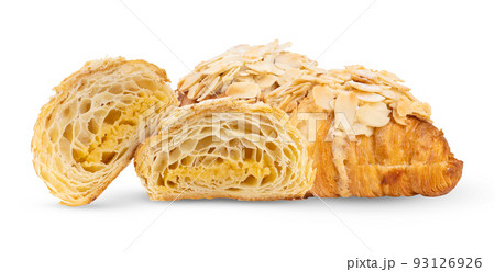 Croissant isolated on white 93126926