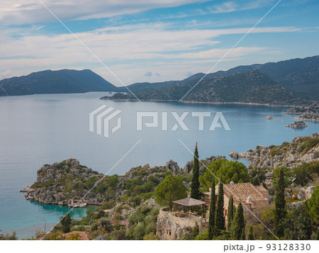 Travel and tourist attractions at Kekova island, Turkey. Travel and tourist attractions at Kekova island, Turkey. 93128330
