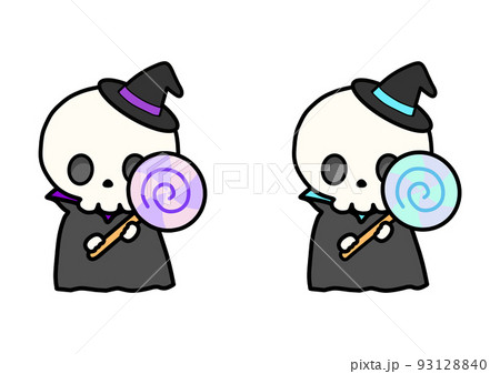 帽子付き骸骨さんマントロリポップ二色セット 帽子付き骸骨さんマントロリポップ二色セット 93128840
