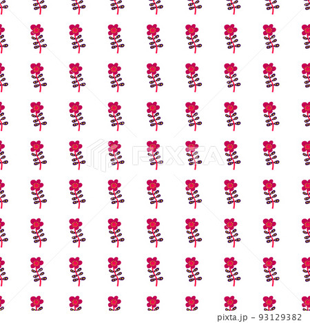 Simple daisy flower seamless pattern. Floral wallpaper. Cute ditsy print. 93129382