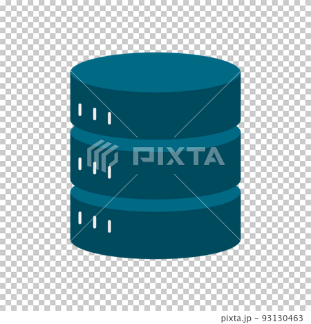 Modern columnar server. web server. hosting or storage. vector. 93130463