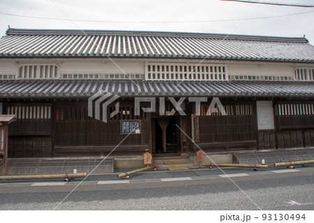 重伝建の町並み　矢掛宿の旧矢掛本陣石井家住宅 93130494
