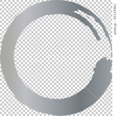 刷圓暈圈日式手繪銀銀 刷圓暈圈日式手繪銀銀 93134961