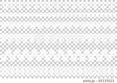 かぎ編みレースリボンの素材セット1 93135023