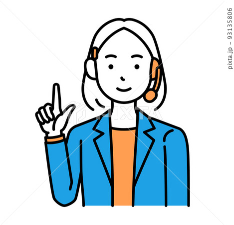 コールセンター　オペレーター　女性 93135806