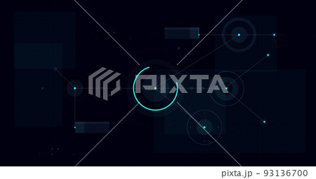 HUD FUI template for widescreen without text 007 HUD FUI template for widescreen without text 007 93136700