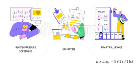 Health check up abstract concept vector...のイラスト素材 [93137162] - PIXTA