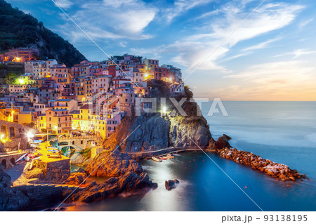 Fantastic landscape of Manarola city 93138195