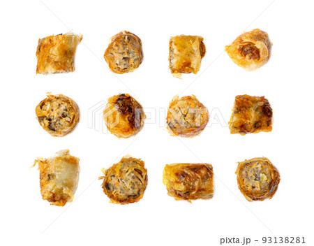 Spring Rolls, Rollos Primavera Isolated 93138281