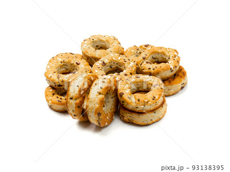 Taralli, Tarallini Isolated Taralli, Tarallini Isolated 93138395