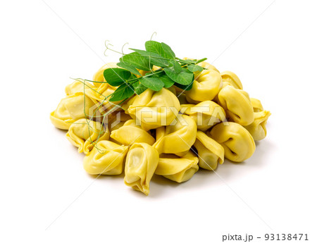 Tortellini, Agnolotti, Cappelletti Isolated Tortellini, Agnolotti, Cappelletti Isolated 93138471