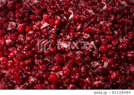 Frozen Cowberry, Iced Lingonberry 93138494