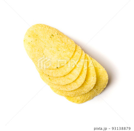 Potato Chips Isolated 93138879