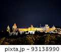 Citadel of Carcassonne by night 93138990