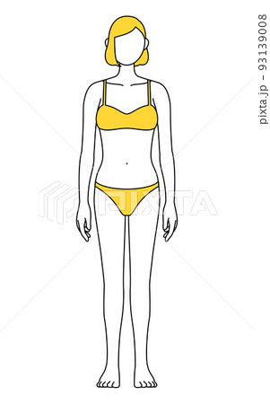 1,253 Swimwear Technical Drawings Images, Stock Photos & Vectors |  Shutterstock