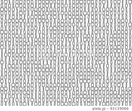 Seamless pattern with rectangles different...のイラスト素材 [93139066] - PIXTA