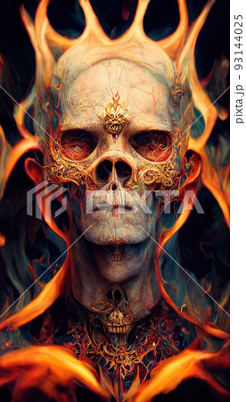Gothic horror dark scene with a demon from hell. Artistic abstract Gothic. Dark Gothic concept. Perfect for phone wallpaper or for posters. Gothic horror dark scene with a demon from hell. Artistic abstract Gothic. Dark Gothic concept. Perfect for phone wallpaper or for posters. 93144025
