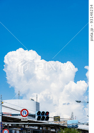 夏雲　都市イメージ 93146234