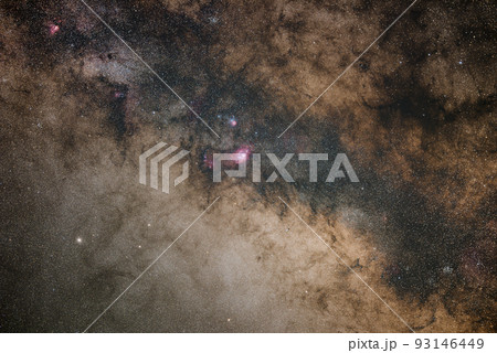 銀河中心部 いて座のスタークラウド付近 銀河中心部 いて座のスタークラウド付近 93146449