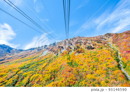 秋の立山黒部アルペンルート(黒部平から大観峰へ) 秋の立山黒部アルペンルート(黒部平から大観峰へ) 93146590