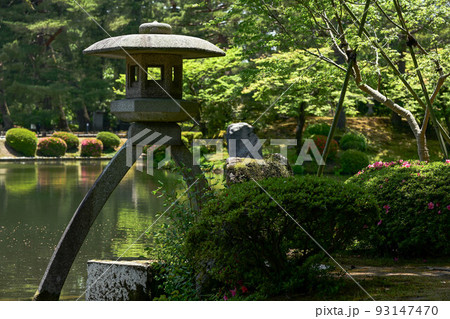 初夏の爽やかな兼六園 初夏の爽やかな兼六園 93147470