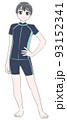 セパレートの水着を着た中学生 93152341