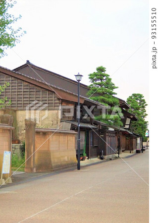 岩瀬浜の町並み（富山県岩瀬浜） 93155510