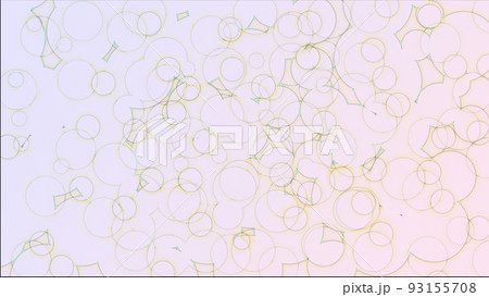 4k　イラスト背景　泡　バブル　白　white　ホワイト　赤　red　バーチャル背景　メタバース背景 93155708