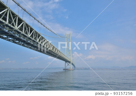 明石海峡大橋220815am11:55 93157256