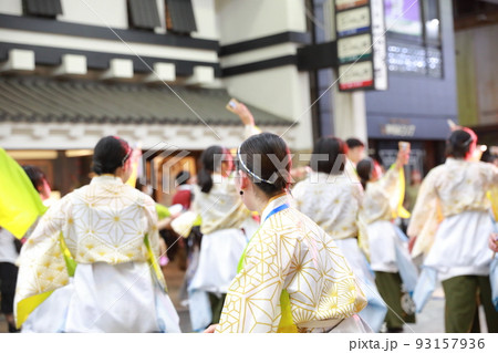 よさこい祭り 93157936