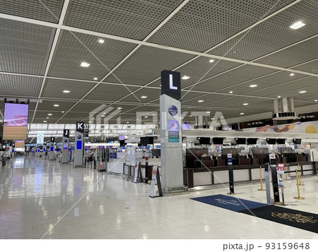 成田空港第二ターミナル出発ロビー 93159648