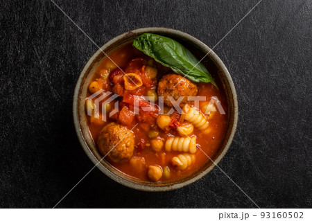 ミートボールパスタ　 american meatball pasta (spaghetti) 93160502