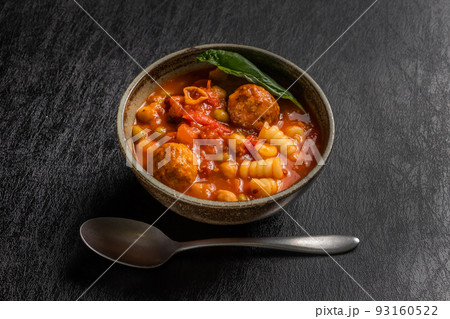 ミートボールパスタ　 american meatball pasta (spaghetti) 93160522